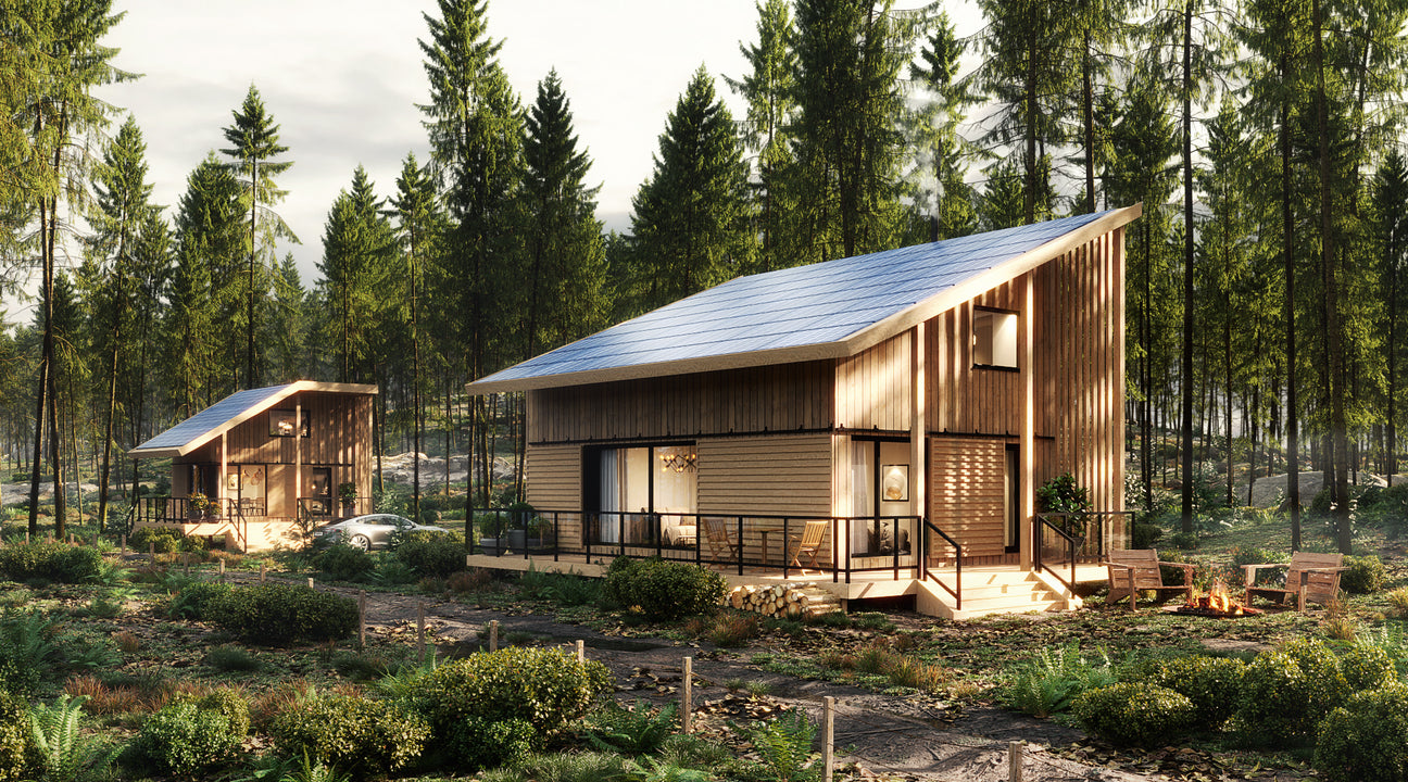 Niente allaccio: 67 villette off-grid in Canada Niente allaccio: 67 villette off-grid in Canada